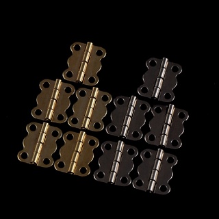 [Thanwnj] 20Pcs 16*14mm Antique Cabinet Hinges Furniture Accessories Jewelry Boxes Hinge DCX