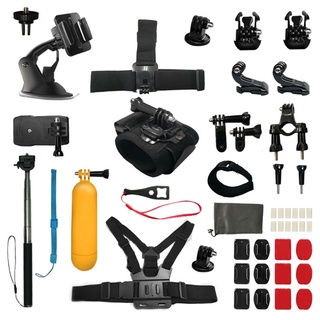 Kit De Camcorder De acción 20 en 1 cámaras De acción accesorios deportivos al aire libre paquetes compatibles con hero 9 7 5/Yi 4k/Sjcam