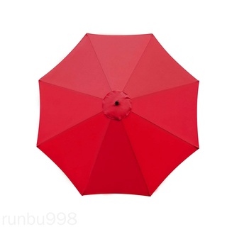 Paraguas de jardín superior impermeable Patio reemplazo superior de poliéster al aire libre parasol cubierta runbu998 tienda