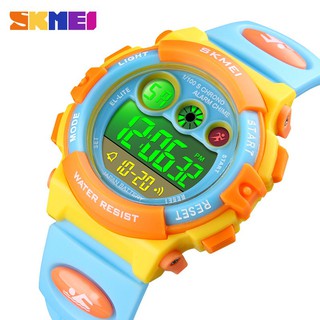SKMEI Reloj Deportivo Digital LED Impermeable Para Niños jam tangan