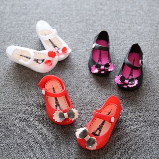 [0824] Children Shoes Bowknot Style Cute and Sweet Buckle Strap Closure Round Toe