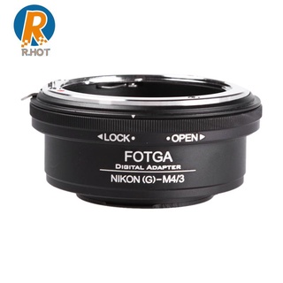 Anillo Adaptador FOTGA Para Lente Nikon G A Micro-4/3 Panasonic G1/G2/GH2 Olympus E-P2/PL1 De