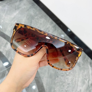 2021 hombres y mujeres nuevo estilo de una sola pieza gafas de sol de moda marco grande personalidad gafas de una sola pieza Retro Trend gafas de sol