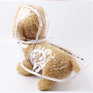 cretular portátil productos para mascotas al aire libre traje de lluvia perro impermeable perrito sudaderas transparente impermeable gato moda cachorro perro chaqueta (7)