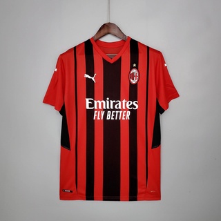 Camiseta de fútbol 21/22 AC Milan home (1: 1)
