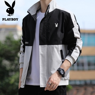 playboy hombres abrigo 2021 nueva chaqueta primavera y otoño coreano moda otoño top casual ropa de los hombres