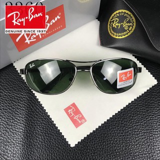 gafas de sol rayban originales 2019 nuevo piloto ray ban rb3360 g15 lentes de sol de cristal uv con funda