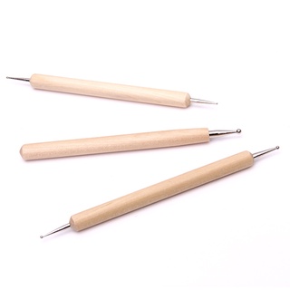 3 bolígrafos de madera para tallado de arcilla, pintura, lápiz capacitivo