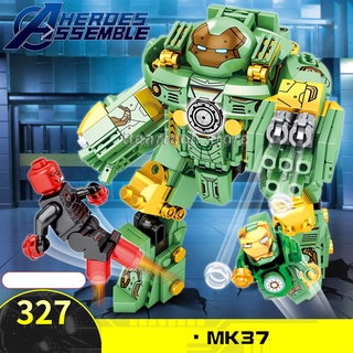 iron man lego hulkbuster bloques de construcción marvel super heroes vengadores modelo ladrillos conjuntos de juguetes populares para niños