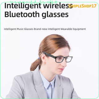 Simplesshop17 lentes De Sol inteligentes Bluetooth con conducción ósea