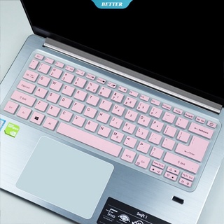 Protector de teclado para computadora portátil Antipolvo Impermeable Acer new Hummingbird 3 SF314 SF314-52-51VX 14 '' Funda para teclado Skins Silicona Película para teclado Swift1 SF113 13,3 pulgadas [BTR]