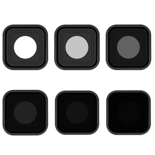 filtros para gopro hero 9 negro uv cuadrado lente filtro accesorios