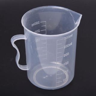 Jarra medidora 250mL vaso de plástico blanco transparente