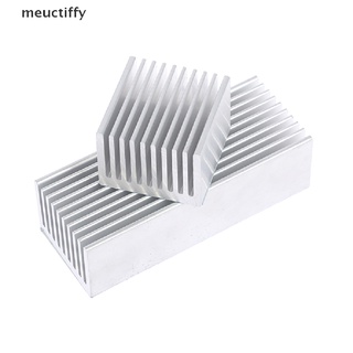 meuctiffy 1pc aluminio disipador de calor 40/100 mm almohadilla de enfriamiento led ic chip enfriador radiador disipador de calor co