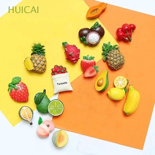 Huicai imán De Resina maravilloso en forma De fruta De Resina Para el hogar/colección express