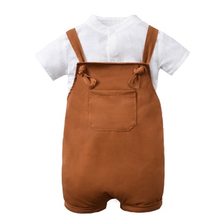 Ropa de bebé niño niño pantalones cortos de verano conjunto sin mangas Tank Tops y camiseta+pantalones cortos trajes