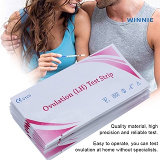 [winnie] 10 tiras de prueba de ovulación de detección de monitor de orina de embarazo