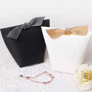 Sfghouse caja de regalo decoración de cumpleaños arco correas de papel embalaje