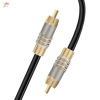 Rca Cable COAXIAL SPDIF amplificador de Audio DVD señal Cable de salida COAXIAL Cable de Audio RCA Cable 2M/Ft
