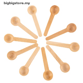 <new> 20 pzs Mini cucharas de madera para cocina/sal/azúcar/miel/café/te/café [bigbigstore] (6)