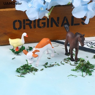 < UAMDear > DIY Farmland Worker Cerdo Caballo Vaca Pato Animal Modelo Miniatura Decoración