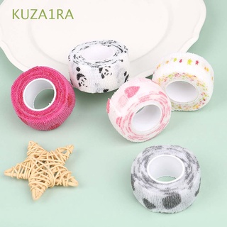 KUZA1RA 4.5m Therapy Bandage Elastic Muscle Cohesive Tape Self Adhesive Wrap Tape 1 pcs Pet Tape Colorful Anti-cocoon Tape Fitness Sports Knee Protector