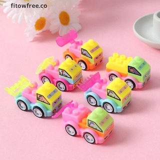 fitow 10pcs mini diy asamblea coche niño fiesta de cumpleaños favor juguetes baby shower regalo gratis