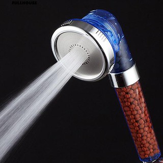 Fullhouse cabezal de ducha Super alta presión impulsar ahorro de agua filtro bola de cuentas