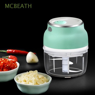 mcbeath mini molinillo de ajo eléctrico mezclador de alimentos vegetales picadora herramienta de cocina cebolla cocina para nueces pimienta ajo carne multifunción inteligente licuadora de frutas