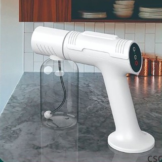 psa 650ML Wireless Nano Blue Light Steam Spray Disinfection Sprayer Gun USB Charging csc