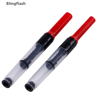 Blingflash 1 X Universal pluma estilográfica convertidor estándar empuje pistón relleno de tinta absorbente MY (5)
