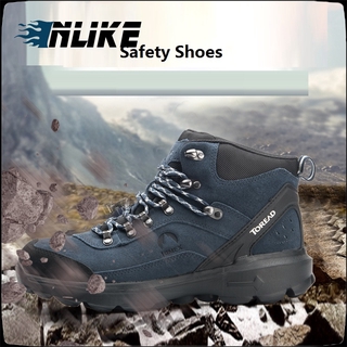 Nuevo invierno caliente hombres hierro acero dedo del pie botas de seguridad zapatos proteger alta Tops buena calidad