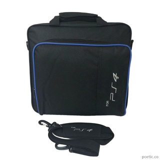 consola de juegos bolsa de almacenamiento bolsa de hombro caso de viaje para ps4 accesorios de consola