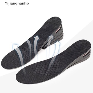 yijiangnanhb 1 par hombres mujeres aumentar plantilla 1-4 capa altura tacón levantamiento zapato aire cojín almohadillas caliente (3)