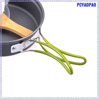 11 pzas juego De utensilios De cocina De aluminio antiadherente Para acampar/senderismo/cocina