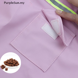 [purplesun] Impermeables para perros/mascotas reflectantes/chaquetas impermeables para perros/moda/chaquetas impermeables para mascotas MY (2)