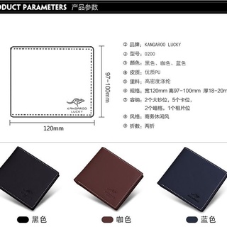 bi-fold cartera de moda de cuero genuino de los hombres corto cartera horizontal cartera de moda individual de cuero suave cartera juvenil (4)