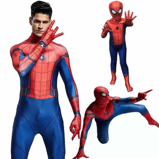Spider-Man Homecoming Spider Man superhéroe Cosplay disfraz completo traje body
