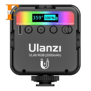 Ulanzi VL49 RGB LED luz de relleno Mini multifunción cámara luz de llenado (1)