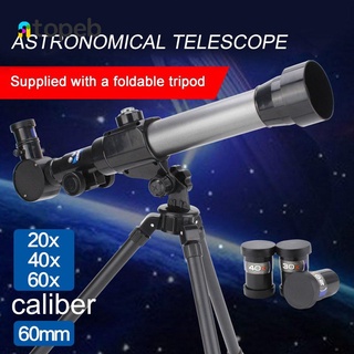 gran venta! 40x telescopio astronómico con trípode refractor monocular scope juguete para niños (6)
