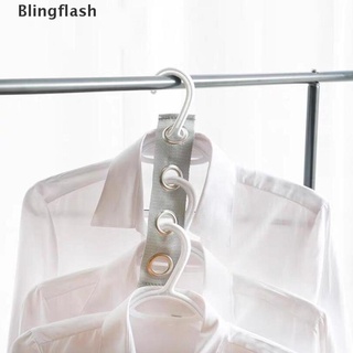 Blingflash 2 piezas de gancho multicapa para ahorrar espacio, organizador mágico, armario, maravilla, organizador de mi