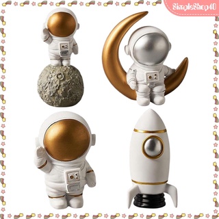 Simpleshop40 4 pzas estatua de Astronauta Nordic/muñeco Spaceman Para niños