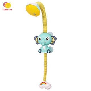 Bebé juguetes de baño eléctrico Elephent Animal Sucker eléctrico ducha cabeza de lluvia