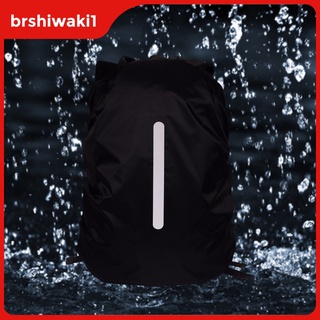 Brshiwaki1 Mochila/funda reflectante De lluvia a prueba De polvo Para acampar (2)