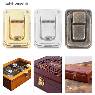 ladyhousehb pequeño vino de madera en el pecho caso de regalo caja de palanca de pestillo maleta cerradura hasp hardware venta caliente