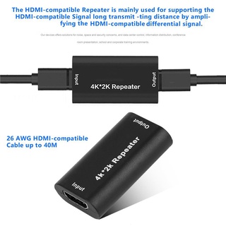 【switcherstore5q】1080P 3D HDMI-compatible 4K*2K Repeater Extender Over Signal Adapter