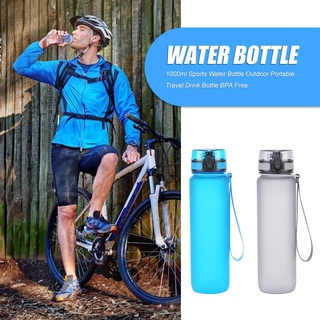 ready 1000ml botella de agua deportiva al aire libre portátil de viaje botella libre de bpa