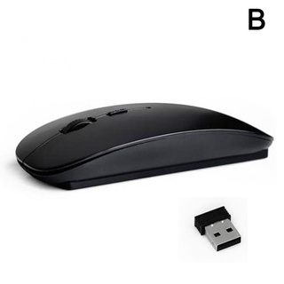 Ratón inalámbrico Bluetooth RGB recargable ratón inalámbrico retroiluminado ratón PC LED Mause ordenador L9H1 (6)