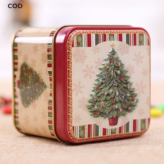 [cod] caja de regalo de navidad caja de caramelos para hornear galletas caja contenedor decoración de navidad caliente
