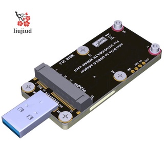 Mini Tarjeta Adaptadora PCIe A USB 3.0 Con Ranuras Duales Para Tarjetas SIM